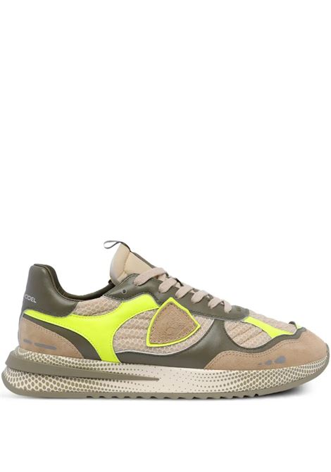 Sneakers Olympique Running - Militare e Giallo PHILIPPE MODEL | OYLUFRN2